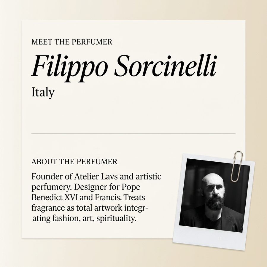 Filippo Sorcinelli perfumer profile