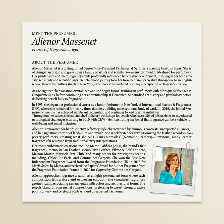 Alienor Massenet perfumer profile