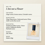 Floraïku Paris I Am not a Flower fragrance profile card