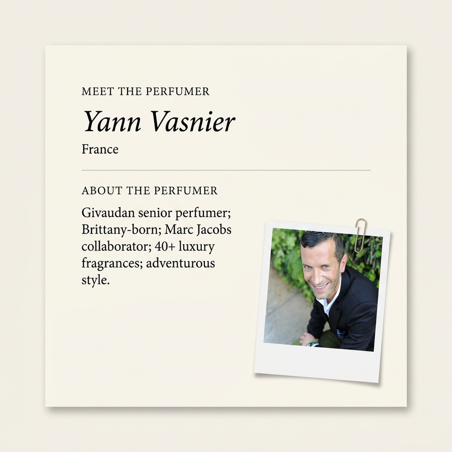 Yann Vasnier perfumer profile