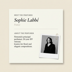 Sophie Labbé perfumer profile