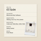 Gabar 03 Swim fragrance profile card