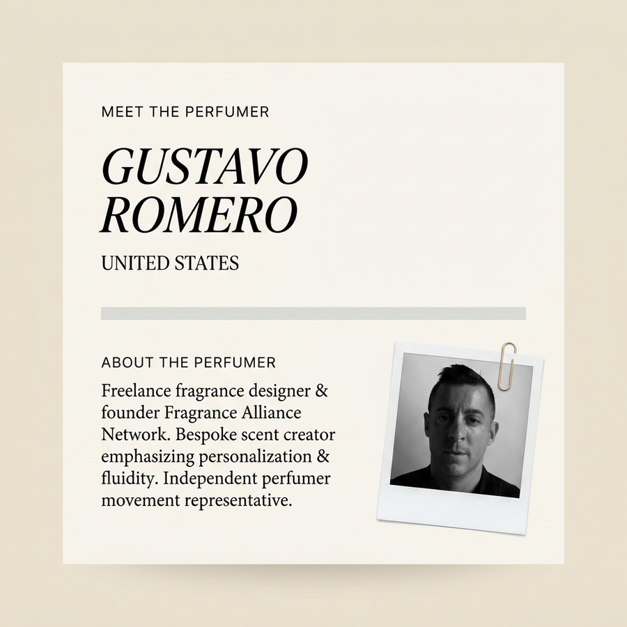 Gustavo Romero perfumer profile