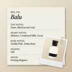 Gabar Balu fragrance profile card