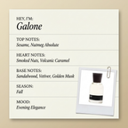 Gabar Galone fragrance profile card