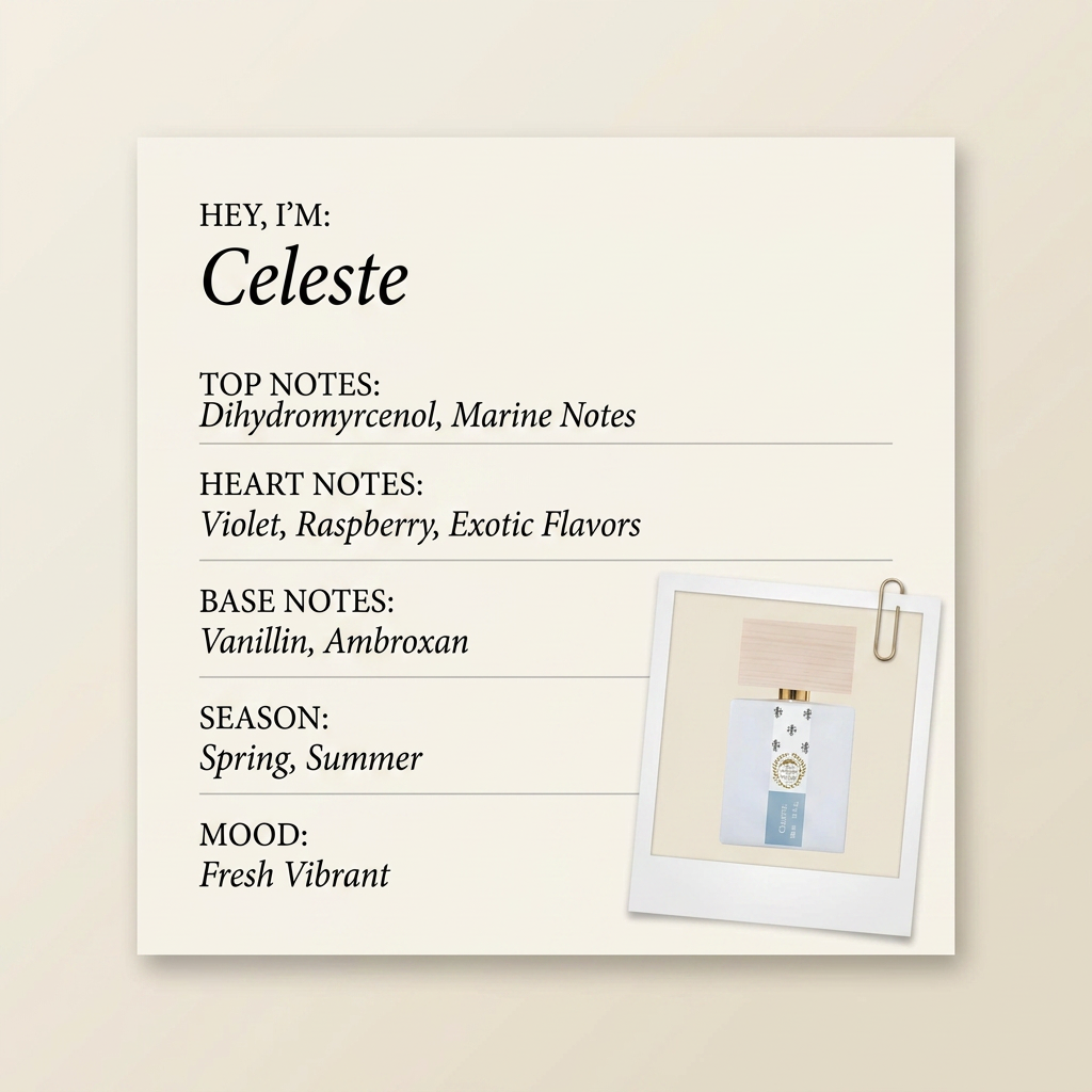 Giardini Di Toscana Celeste fragrance profile card