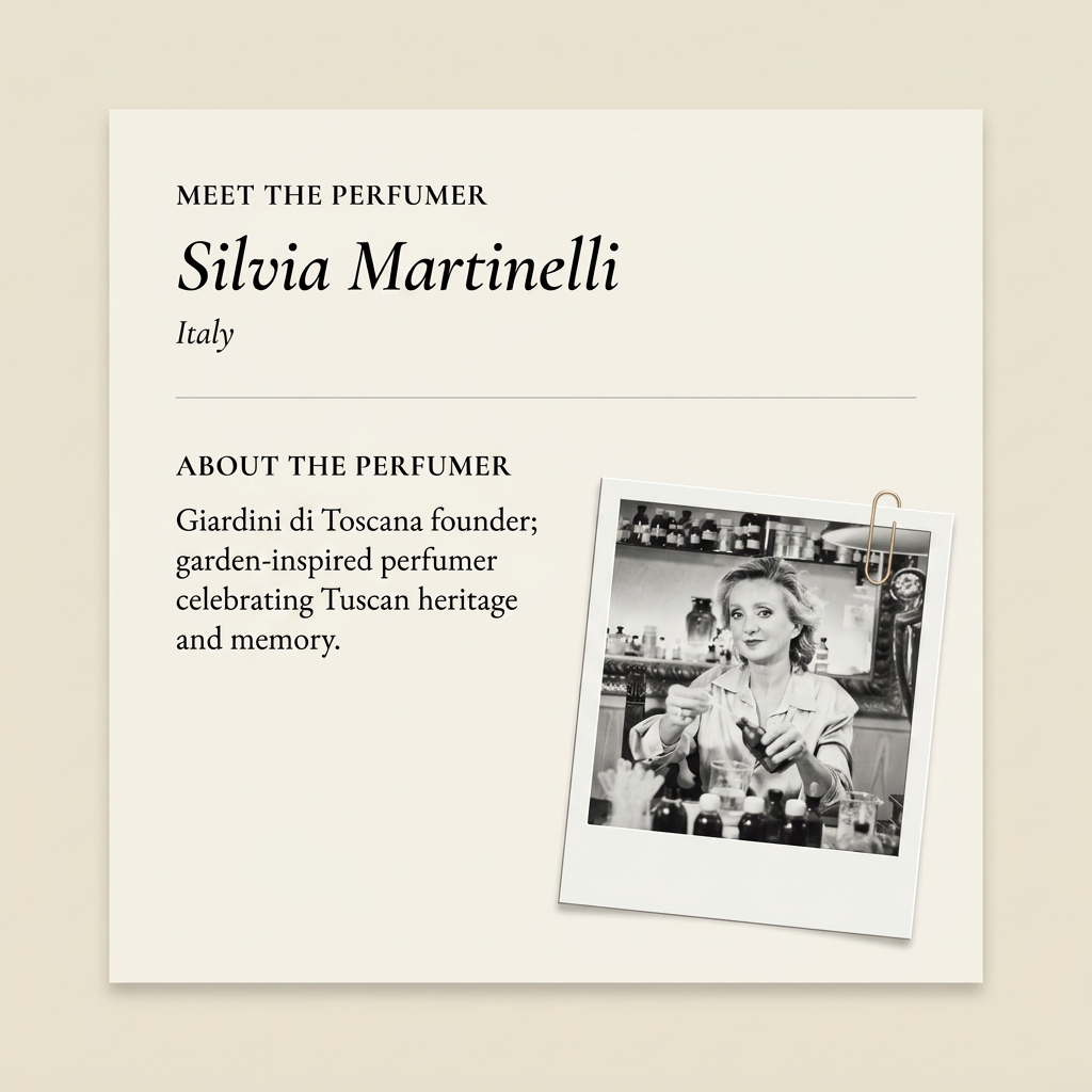 Silvia Martinelli perfumer profile