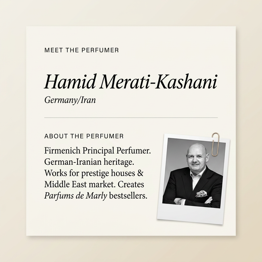 Hamid Merati-Kashani perfumer profile