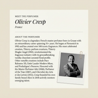 Olivier Cresp perfumer profile