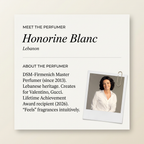Honorine Blanc perfumer profile
