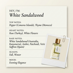 Goldfield & Banks Australia White Sandalwood fragrance profile card