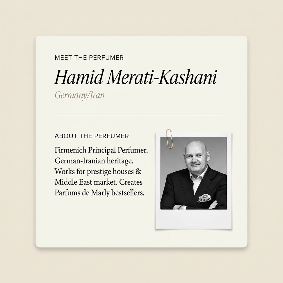 Hamid Merati-Kashani perfumer profile