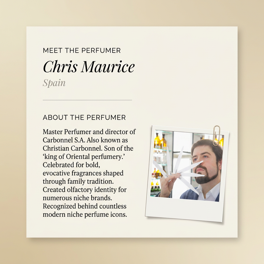Chris Maurice perfumer profile