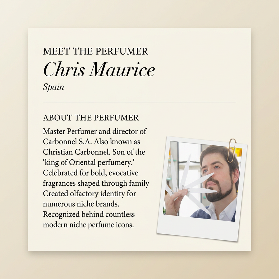 Chris Maurice perfumer profile