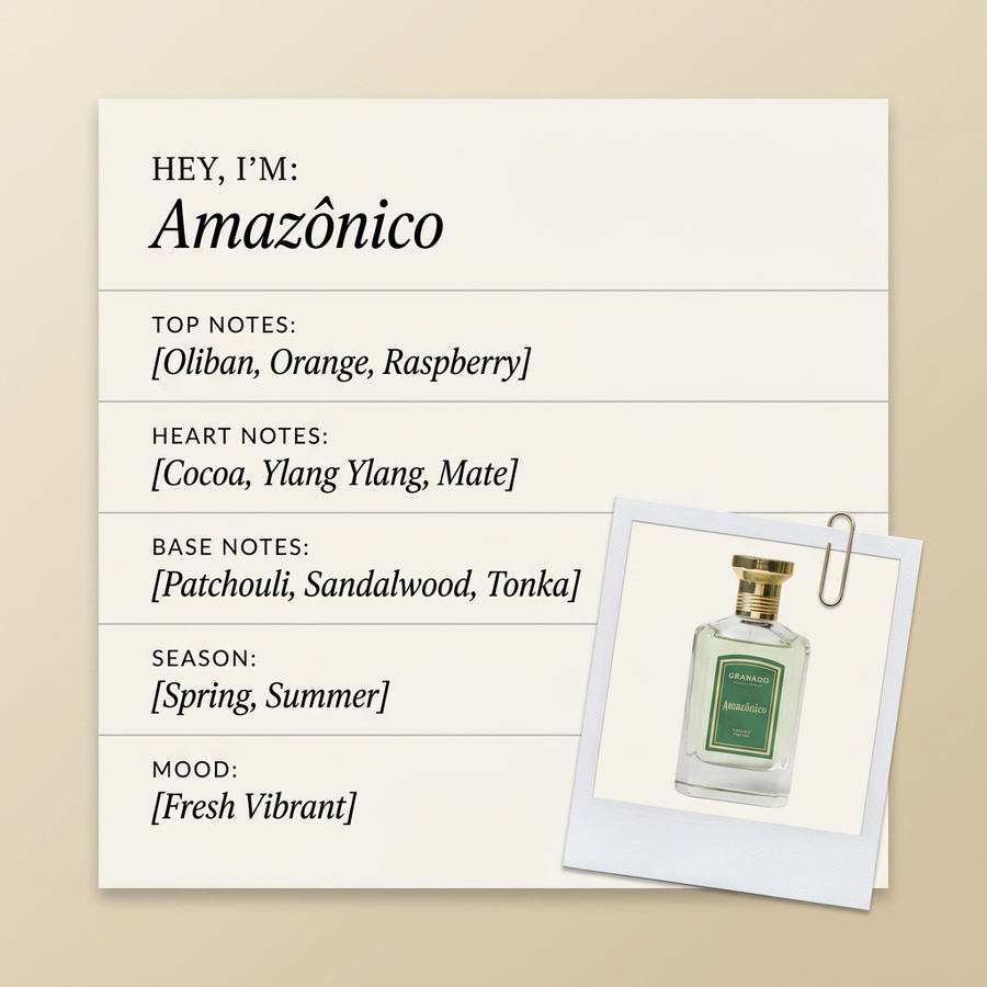 GRANADO RIO DE JANEIRO Amazônico fragrance profile card