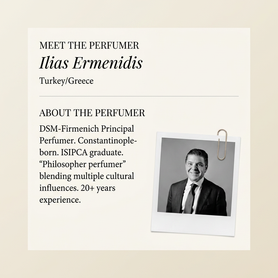 Ilias Ermenidis perfumer profile