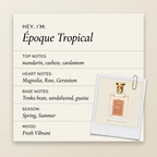 GRANADO RIO DE JANEIRO Époque Tropical fragrance profile card