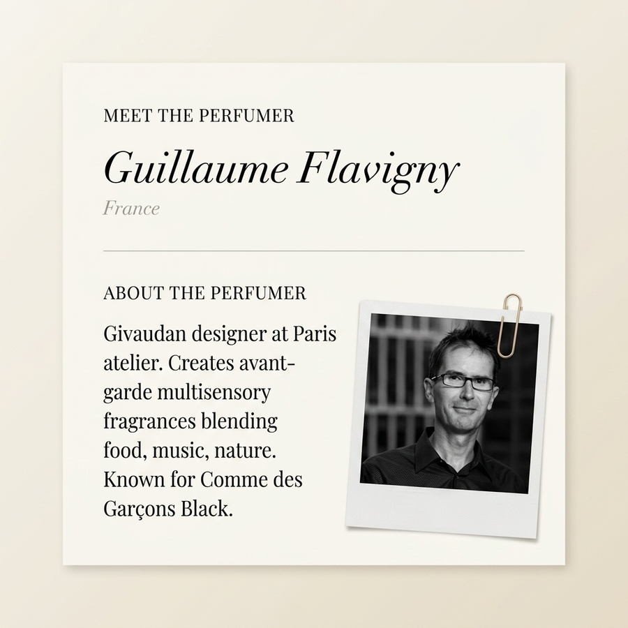 Guillaume Flavigny perfumer profile