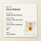 GRANADO RIO DE JANEIRO Fervo Intenso fragrance profile card