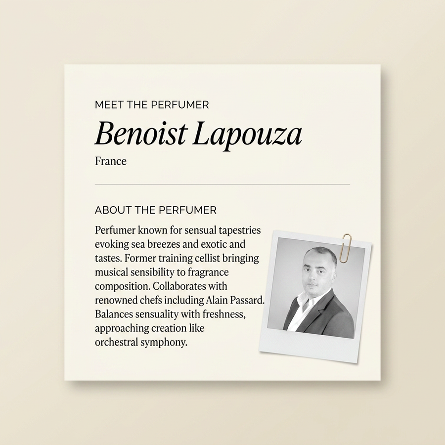 Benoist Lapouza perfumer profile