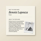 Benoist Lapouza perfumer profile