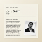 Luca Gritti perfumer profile