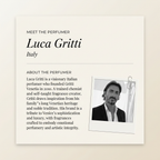 Luca Gritti perfumer profile