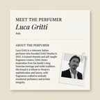Luca Gritti perfumer profile