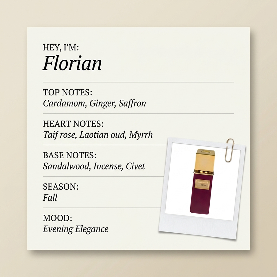 Gritti Florian fragrance profile card