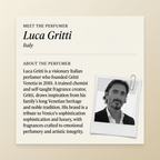 Luca Gritti perfumer profile