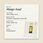 Gritti Mango Aoud fragrance profile card