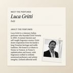 Luca Gritti perfumer profile