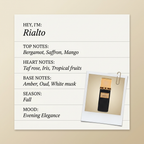 Gritti Rialto fragrance profile card