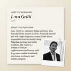Luca Gritti perfumer profile