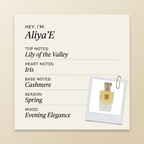 Hind Al Oud Aliya'E fragrance profile card