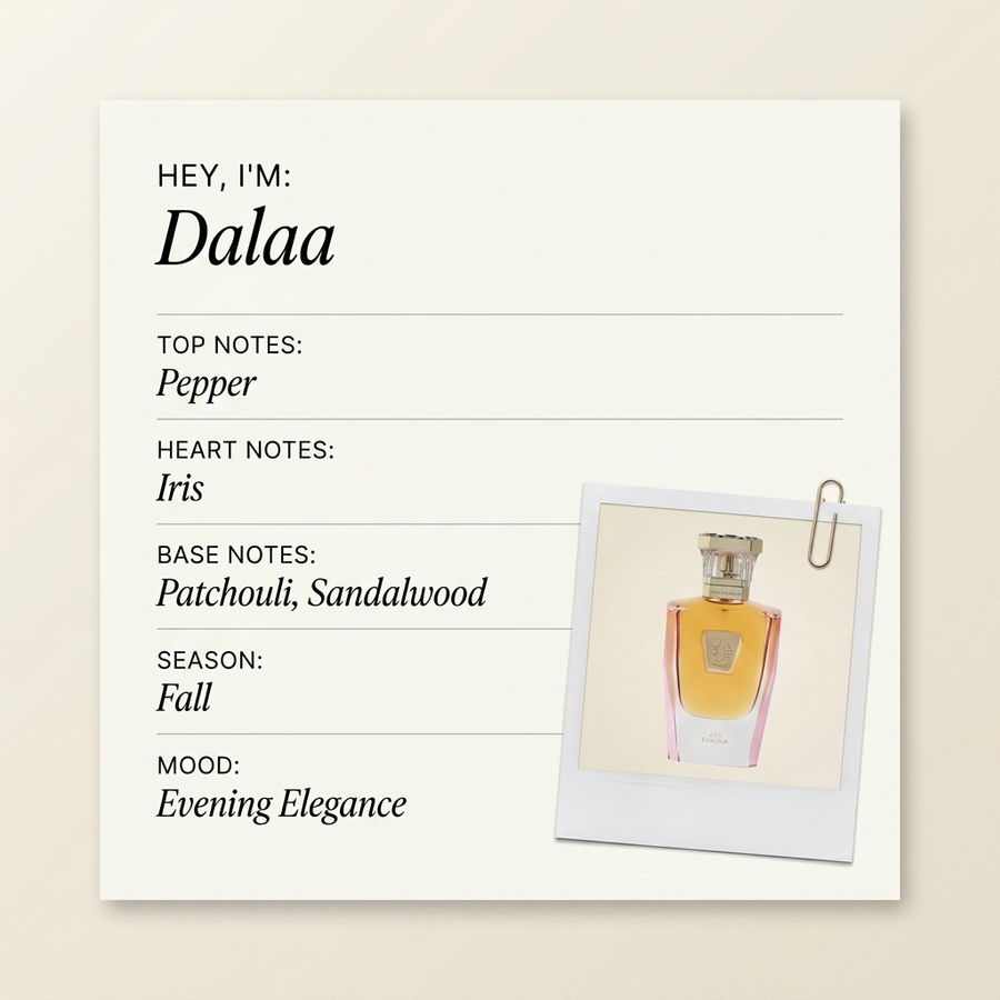 Hind Al Oud Dalaa fragrance profile card
