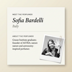 Sofia Bardelli perfumer profile