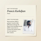 Francis Kurkdjian perfumer profile