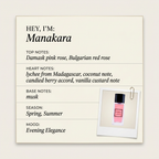 Indult Paris Manakara fragrance profile card