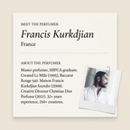 Francis Kurkdjian perfumer profile
