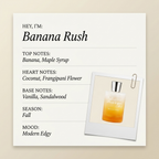 Juliette Has a Gun Banana Rush fragrance profile card