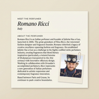 Romano Ricci perfumer profile