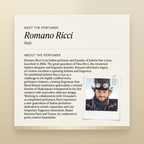 Romano Ricci perfumer profile