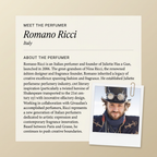 Romano Ricci perfumer profile