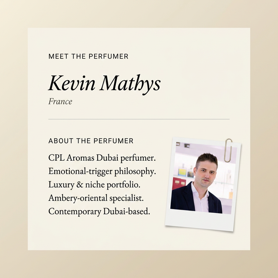 Kevin Mathys perfumer profile