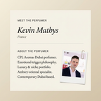 Kevin Mathys perfumer profile