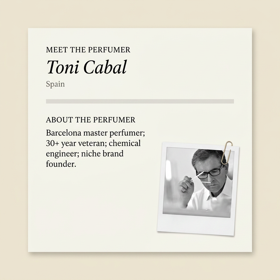 Toni Cabal perfumer profile
