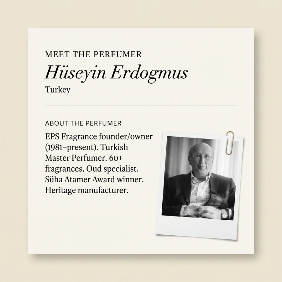 Hüseyin Erdogmus perfumer profile