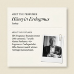 Hüseyin Erdogmus perfumer profile