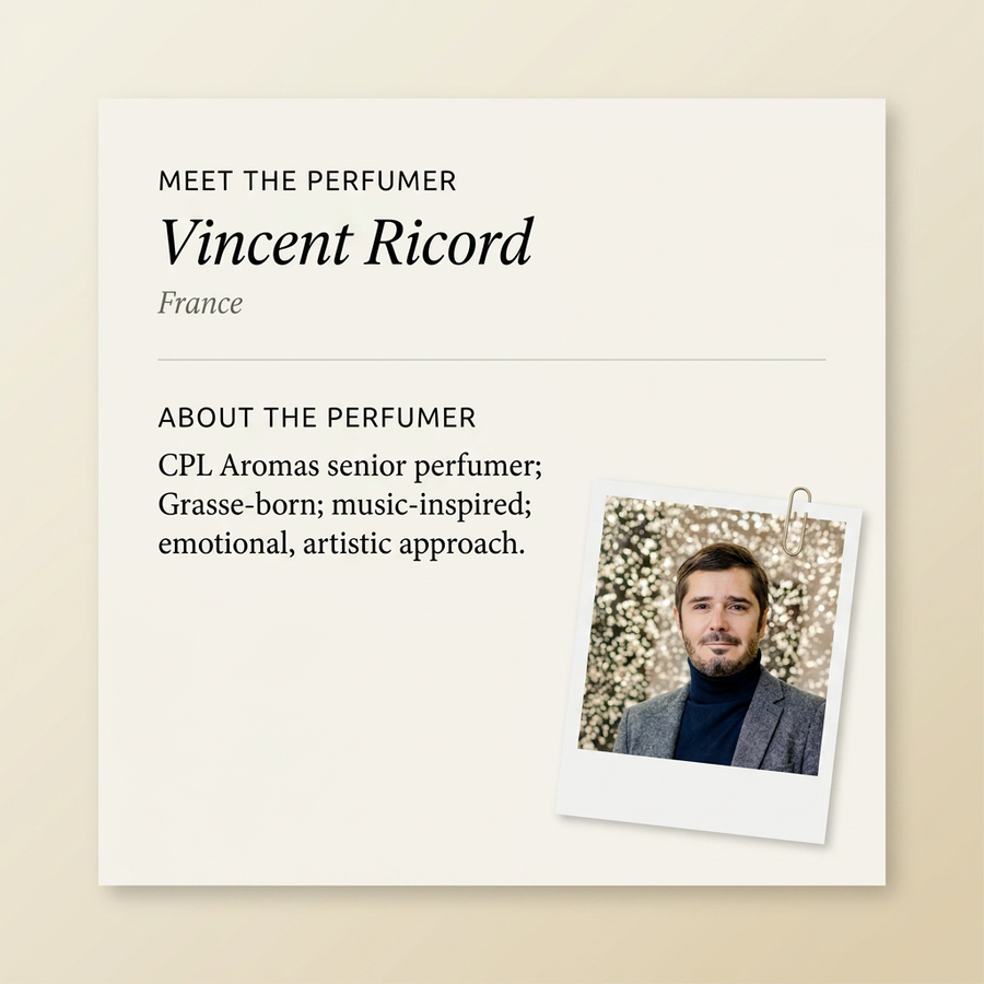 Vincent Ricord perfumer profile